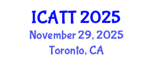International Conference on Addiction Treatment and Therapy (ICATT) November 29, 2025 - Toronto, Canada