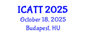 International Conference on Addiction Treatment and Therapy (ICATT) October 18, 2025 - Budapest, Hungary