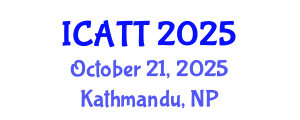 International Conference on Addiction Treatment and Therapy (ICATT) October 21, 2025 - Kathmandu, Nepal