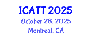 International Conference on Addiction Treatment and Therapy (ICATT) October 28, 2025 - Montreal, Canada