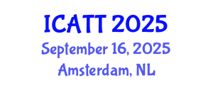 International Conference on Addiction Treatment and Therapy (ICATT) September 16, 2025 - Amsterdam, Netherlands
