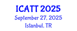 International Conference on Addiction Treatment and Therapy (ICATT) September 27, 2025 - Istanbul, Turkey