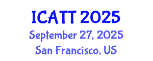 International Conference on Addiction Treatment and Therapy (ICATT) September 27, 2025 - San Francisco, United States