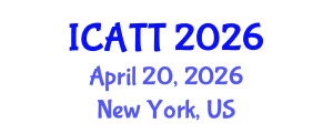 International Conference on Addiction Treatment and Therapy (ICATT) April 20, 2026 - New York, United States International Conference on Addiction Treatment and Therapy (ICATT) April 20, 2026 - New York, United States