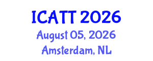 International Conference on Addiction Treatment and Therapy (ICATT) August 05, 2026 - Amsterdam, Netherlands
