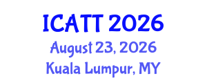 International Conference on Addiction Treatment and Therapy (ICATT) August 23, 2026 - Kuala Lumpur, Malaysia International Conference on Addiction Treatment and Therapy (ICATT) August 23, 2026 - Kuala Lumpur, Malaysia