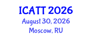 International Conference on Addiction Treatment and Therapy (ICATT) August 30, 2026 - Moscow, Russia International Conference on Addiction Treatment and Therapy (ICATT) August 30, 2026 - Moscow, Russia