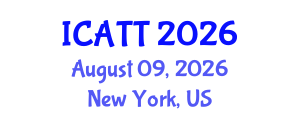 International Conference on Addiction Treatment and Therapy (ICATT) August 09, 2026 - New York, United States International Conference on Addiction Treatment and Therapy (ICATT) August 09, 2026 - New York, United States