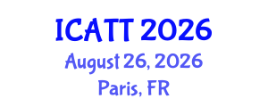 International Conference on Addiction Treatment and Therapy (ICATT) August 26, 2026 - Paris, France International Conference on Addiction Treatment and Therapy (ICATT) August 26, 2026 - Paris, France