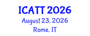 International Conference on Addiction Treatment and Therapy (ICATT) August 23, 2026 - Rome, Italy International Conference on Addiction Treatment and Therapy (ICATT) August 23, 2026 - Rome, Italy