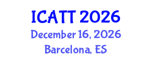 International Conference on Addiction Treatment and Therapy (ICATT) December 16, 2026 - Barcelona, Spain International Conference on Addiction Treatment and Therapy (ICATT) December 16, 2026 - Barcelona, Spain