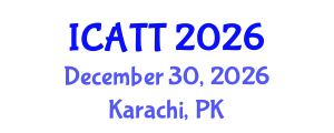 International Conference on Addiction Treatment and Therapy (ICATT) December 30, 2026 - Karachi, Pakistan International Conference on Addiction Treatment and Therapy (ICATT) December 30, 2026 - Karachi, Pakistan