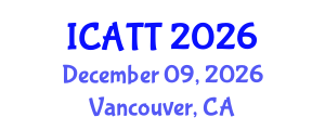 International Conference on Addiction Treatment and Therapy (ICATT) December 09, 2026 - Vancouver, Canada International Conference on Addiction Treatment and Therapy (ICATT) December 09, 2026 - Vancouver, Canada