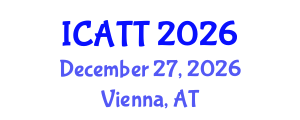 International Conference on Addiction Treatment and Therapy (ICATT) December 27, 2026 - Vienna, Austria International Conference on Addiction Treatment and Therapy (ICATT) December 27, 2026 - Vienna, Austria