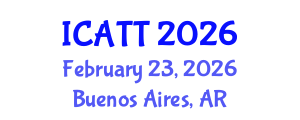 International Conference on Addiction Treatment and Therapy (ICATT) February 23, 2026 - Buenos Aires, Argentina International Conference on Addiction Treatment and Therapy (ICATT) February 23, 2026 - Buenos Aires, Argentina