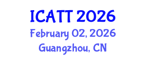 International Conference on Addiction Treatment and Therapy (ICATT) February 02, 2026 - Guangzhou, China International Conference on Addiction Treatment and Therapy (ICATT) February 02, 2026 - Guangzhou, China