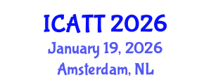 International Conference on Addiction Treatment and Therapy (ICATT) January 19, 2026 - Amsterdam, Netherlands International Conference on Addiction Treatment and Therapy (ICATT) January 19, 2026 - Amsterdam, Netherlands