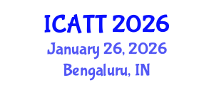 International Conference on Addiction Treatment and Therapy (ICATT) January 26, 2026 - Bengaluru, India International Conference on Addiction Treatment and Therapy (ICATT) January 26, 2026 - Bengaluru, India