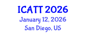International Conference on Addiction Treatment and Therapy (ICATT) January 12, 2026 - San Diego, United States