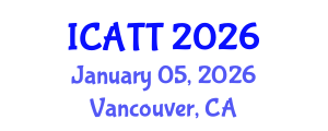 International Conference on Addiction Treatment and Therapy (ICATT) January 05, 2026 - Vancouver, Canada International Conference on Addiction Treatment and Therapy (ICATT) January 05, 2026 - Vancouver, Canada