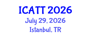 International Conference on Addiction Treatment and Therapy (ICATT) July 29, 2026 - Istanbul, Turkey International Conference on Addiction Treatment and Therapy (ICATT) July 29, 2026 - Istanbul, Turkey