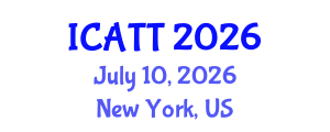 International Conference on Addiction Treatment and Therapy (ICATT) July 10, 2026 - New York, United States International Conference on Addiction Treatment and Therapy (ICATT) July 10, 2026 - New York, United States