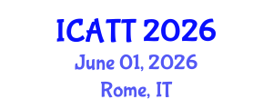 International Conference on Addiction Treatment and Therapy (ICATT) June 01, 2026 - Rome, Italy International Conference on Addiction Treatment and Therapy (ICATT) June 01, 2026 - Rome, Italy