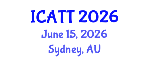 International Conference on Addiction Treatment and Therapy (ICATT) June 15, 2026 - Sydney, Australia International Conference on Addiction Treatment and Therapy (ICATT) June 15, 2026 - Sydney, Australia