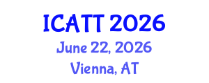 International Conference on Addiction Treatment and Therapy (ICATT) June 22, 2026 - Vienna, Austria International Conference on Addiction Treatment and Therapy (ICATT) June 22, 2026 - Vienna, Austria