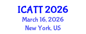 International Conference on Addiction Treatment and Therapy (ICATT) March 16, 2026 - New York, United States International Conference on Addiction Treatment and Therapy (ICATT) March 16, 2026 - New York, United States