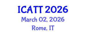 International Conference on Addiction Treatment and Therapy (ICATT) March 02, 2026 - Rome, Italy International Conference on Addiction Treatment and Therapy (ICATT) March 02, 2026 - Rome, Italy