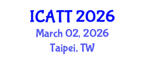 International Conference on Addiction Treatment and Therapy (ICATT) March 02, 2026 - Taipei, Taiwan International Conference on Addiction Treatment and Therapy (ICATT) March 02, 2026 - Taipei, Taiwan