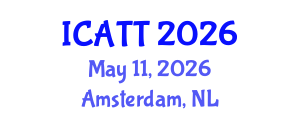 International Conference on Addiction Treatment and Therapy (ICATT) May 11, 2026 - Amsterdam, Netherlands International Conference on Addiction Treatment and Therapy (ICATT) May 11, 2026 - Amsterdam, Netherlands