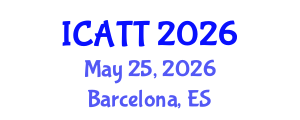 International Conference on Addiction Treatment and Therapy (ICATT) May 25, 2026 - Barcelona, Spain International Conference on Addiction Treatment and Therapy (ICATT) May 25, 2026 - Barcelona, Spain