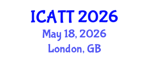 International Conference on Addiction Treatment and Therapy (ICATT) May 18, 2026 - London, United Kingdom International Conference on Addiction Treatment and Therapy (ICATT) May 18, 2026 - London, United Kingdom