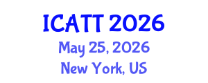 International Conference on Addiction Treatment and Therapy (ICATT) May 25, 2026 - New York, United States International Conference on Addiction Treatment and Therapy (ICATT) May 25, 2026 - New York, United States