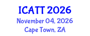 International Conference on Addiction Treatment and Therapy (ICATT) November 04, 2026 - Cape Town, South Africa International Conference on Addiction Treatment and Therapy (ICATT) November 04, 2026 - Cape Town, South Africa