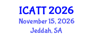 International Conference on Addiction Treatment and Therapy (ICATT) November 15, 2026 - Jeddah, Saudi Arabia International Conference on Addiction Treatment and Therapy (ICATT) November 15, 2026 - Jeddah, Saudi Arabia