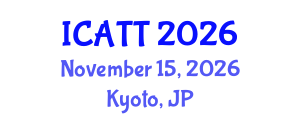 International Conference on Addiction Treatment and Therapy (ICATT) November 15, 2026 - Kyoto, Japan International Conference on Addiction Treatment and Therapy (ICATT) November 15, 2026 - Kyoto, Japan