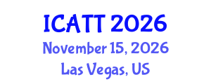 International Conference on Addiction Treatment and Therapy (ICATT) November 15, 2026 - Las Vegas, United States International Conference on Addiction Treatment and Therapy (ICATT) November 15, 2026 - Las Vegas, United States