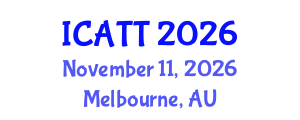 International Conference on Addiction Treatment and Therapy (ICATT) November 11, 2026 - Melbourne, Australia International Conference on Addiction Treatment and Therapy (ICATT) November 11, 2026 - Melbourne, Australia