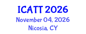 International Conference on Addiction Treatment and Therapy (ICATT) November 04, 2026 - Nicosia, Cyprus International Conference on Addiction Treatment and Therapy (ICATT) November 04, 2026 - Nicosia, Cyprus