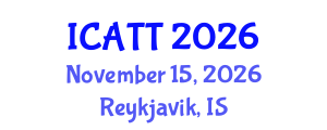 International Conference on Addiction Treatment and Therapy (ICATT) November 15, 2026 - Reykjavik, Iceland International Conference on Addiction Treatment and Therapy (ICATT) November 15, 2026 - Reykjavik, Iceland
