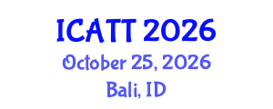 International Conference on Addiction Treatment and Therapy (ICATT) October 25, 2026 - Bali, Indonesia International Conference on Addiction Treatment and Therapy (ICATT) October 25, 2026 - Bali, Indonesia