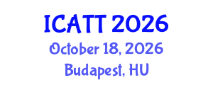 International Conference on Addiction Treatment and Therapy (ICATT) October 18, 2026 - Budapest, Hungary International Conference on Addiction Treatment and Therapy (ICATT) October 18, 2026 - Budapest, Hungary