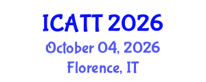 International Conference on Addiction Treatment and Therapy (ICATT) October 04, 2026 - Florence, Italy International Conference on Addiction Treatment and Therapy (ICATT) October 04, 2026 - Florence, Italy