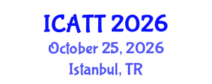 International Conference on Addiction Treatment and Therapy (ICATT) October 25, 2026 - Istanbul, Turkey International Conference on Addiction Treatment and Therapy (ICATT) October 25, 2026 - Istanbul, Turkey