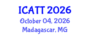 International Conference on Addiction Treatment and Therapy (ICATT) October 04, 2026 - Madagascar, Madagascar International Conference on Addiction Treatment and Therapy (ICATT) October 04, 2026 - Madagascar, Madagascar