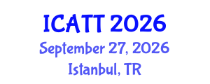 International Conference on Addiction Treatment and Therapy (ICATT) September 27, 2026 - Istanbul, Turkey International Conference on Addiction Treatment and Therapy (ICATT) September 27, 2026 - Istanbul, Turkey