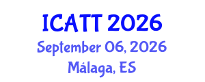 International Conference on Addiction Treatment and Therapy (ICATT) September 06, 2026 - Málaga, Spain International Conference on Addiction Treatment and Therapy (ICATT) September 06, 2026 - Málaga, Spain